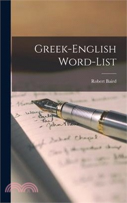 Greek-English Word-list