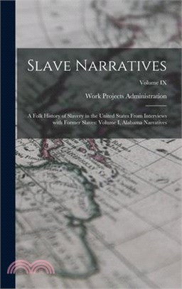 Slave Narratives: A Folk History of Slavery in the United States From Interviews with Former Slaves: Volume I, Alabama Narratives; Volum