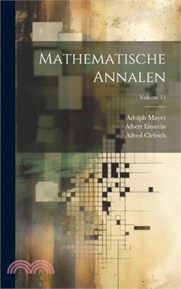 Mathematische Annalen; Volume 15