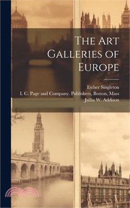 The Art Galleries of Europe