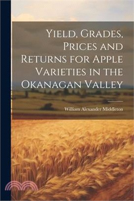 Yield, Grades, Prices and Returns for Apple Varieties in the Okanagan Valley