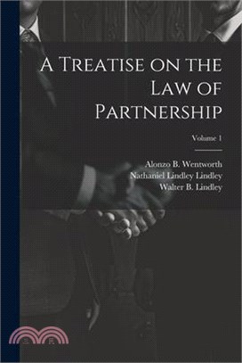 A Treatise on the law of Partnership; Volume 1