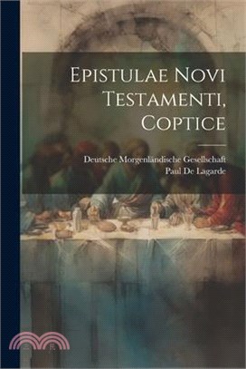 Epistulae Novi Testamenti, Coptice