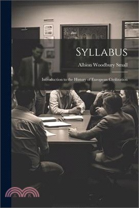 Syllabus: Introduction to the History of European Civilization