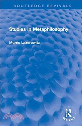 Studies in Metaphilosophy