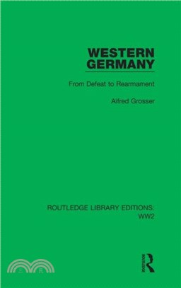 Western Germany：From Defeat to Rearmament