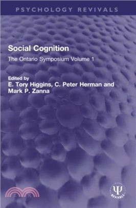 Social Cognition：The Ontario Symposium Volume 1