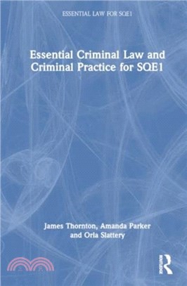 Essential Criminal Law and Criminal Practice for SQE1