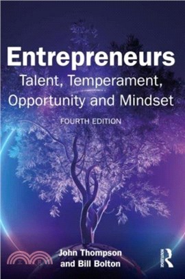 Entrepreneurs：Talent, Temperament, Opportunity and Mindset