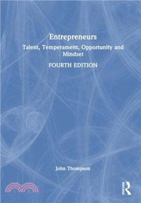 Entrepreneurs：Talent, Temperament, Opportunity and Mindset