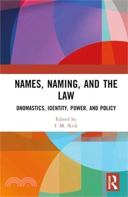 Names, Naming, and the Law: Onomastics, Identity, Power, and Policy