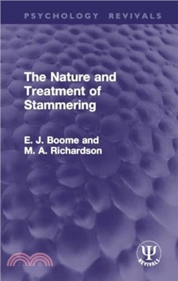 The Nature and Treatment of Stammering