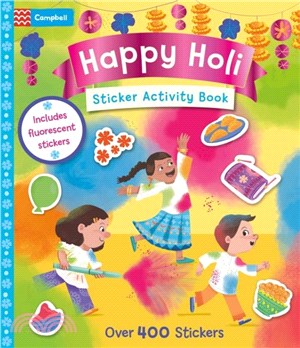 Happy Holi Sticker Activity Book