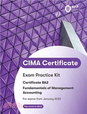 CIMA BA2 Fundamentals of Management Accounting：Exam Practice Kit