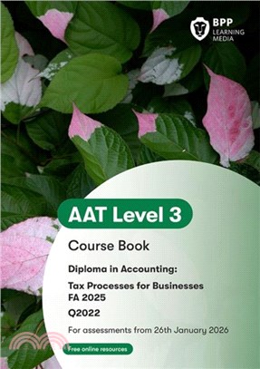 AAT Tax Processes for Businesses：Course Book