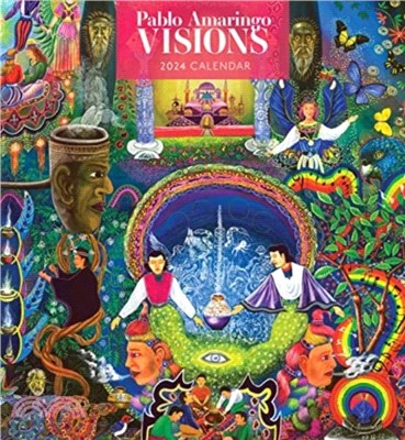 Pablo Amaringo：Visions 2024 Wall Calendar
