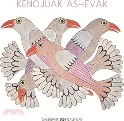 Kenojuak Ashevak Calendrier 2024 Wall Calendar