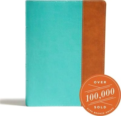 Holy Bible ― Chiristian Standard Bible, Tony Evans Study Bible, Teal/earth, Leathertouch
