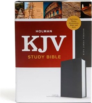 Holy Bible ― King James Version, Study Bible, Full-color, Charcoal