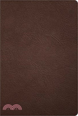 KJV Large Print Thinline Bible, Holman Handcrafted Collection, Brown Premium Goatskin