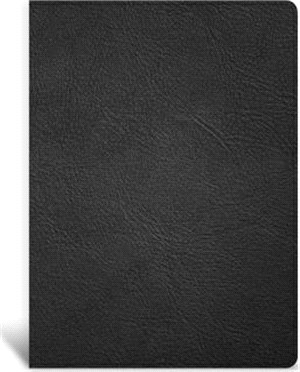 KJV Single-Column Wide-Margin Bible, Holman Handcrafted Collection, Black Premium Goatskin