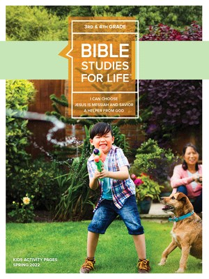 Bible Studies for Life: Kids Grades 3-4 Activity Pages - CSB - Spring 2022
