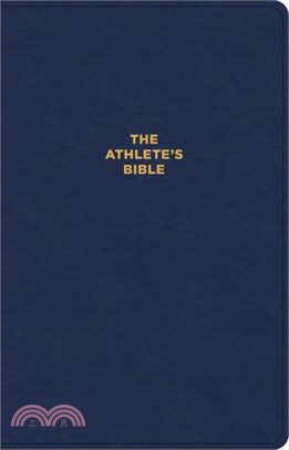 CSB Athlete's Bible, Navy Leathertouch: Devotional Bible for Athletes