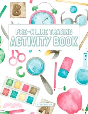 Pre-K Line Tracing Activity Book: Practice Pen Control with Lines and Shapes - Traceable Lines and Shapes for Pre-K and Kindergarten for Ages 3-5