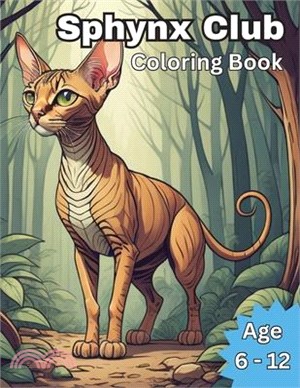 Sphynx Club Coloring Booklet