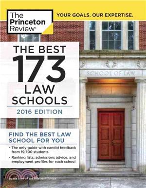 The Best 173 Law Schools, 2016 Edition