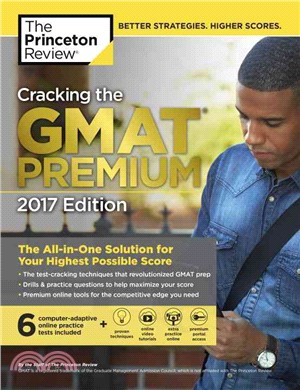 Cracking the Gmat 2017 ― With 6 Computer-adaptive Practice Tests