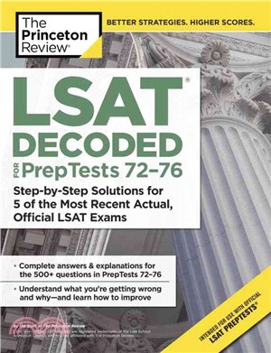LSAT Decoded ─ Preptests 72-76
