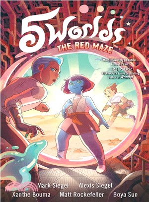 5 worlds Book 3 : The red maze