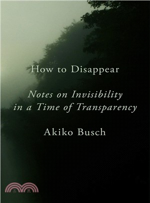 How to Disappear ― Notes on Invisibility in a Time of Transparency