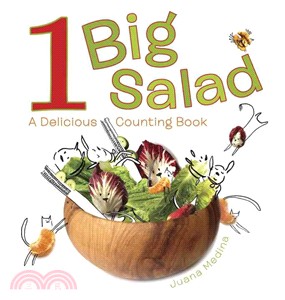1 Big Salad ─ A Delicious Counting Book