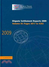 Dispute Settlement Reports 2009