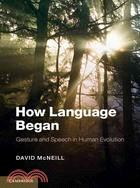 How Language Began―Gesture and Speech in Human Evolution