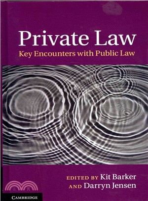Private Law ― Key Encounters With Public Law