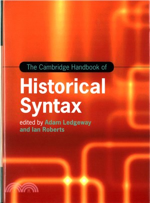 The Cambridge Handbook of Historical Syntax