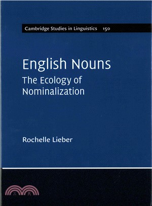 English Nouns ― The Ecology of Nominalization