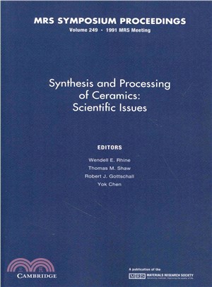 Synthesis and Processing of Ceramics ― Scientific Issues