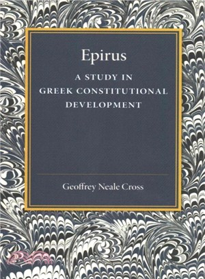 Epirus ― A Study in Greek Constitutional Development