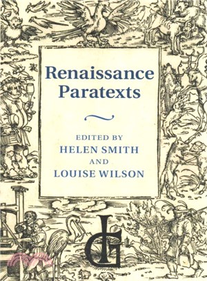 Renaissance Paratexts