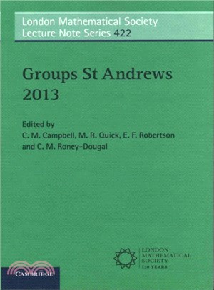 Groups St Andrews 2013