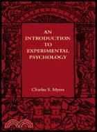 An Introduction to Experimental Psychology