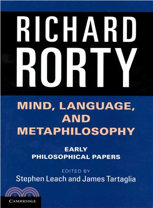 Mind, Language, and Metaphilosophy ─ Early Philosophical Papers