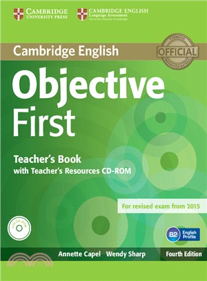 Objective First Teacher's Book with Teacher's Resources CD-ROM