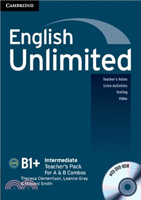 English Unlimited Intermediate A and B Teacher's Pack (Teacher's Book with DVD-ROM)