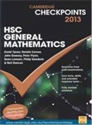 Cambridge Checkpoints Hsc General Mathematics 2013