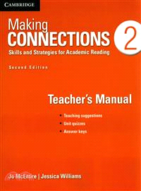 Making Connections Level 2 Teacher's Manual ― Skills and Strategies for Academic Reading